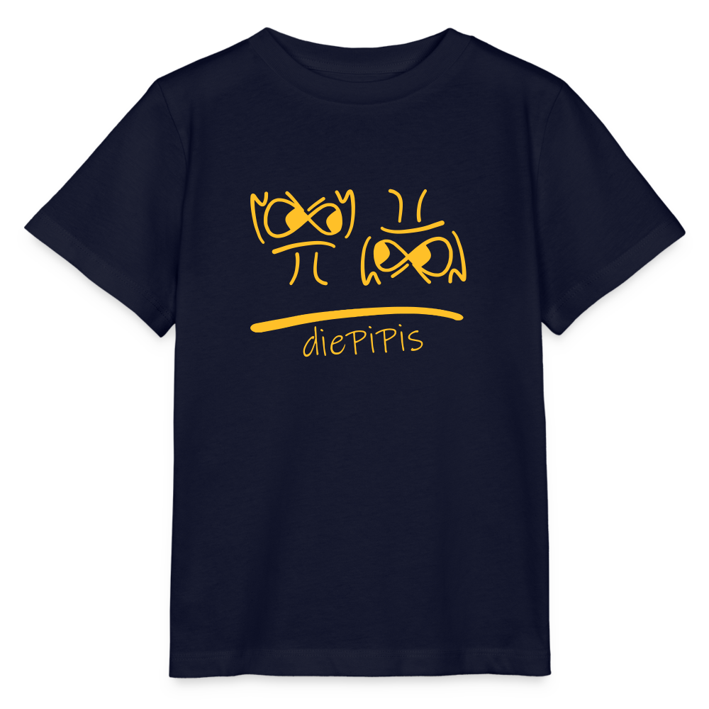 Bio T-Shirt - die PiPi Bros - Navy