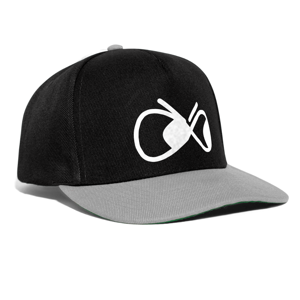 Snapback Cap - die PiPi Bros - Schwarz/Grau