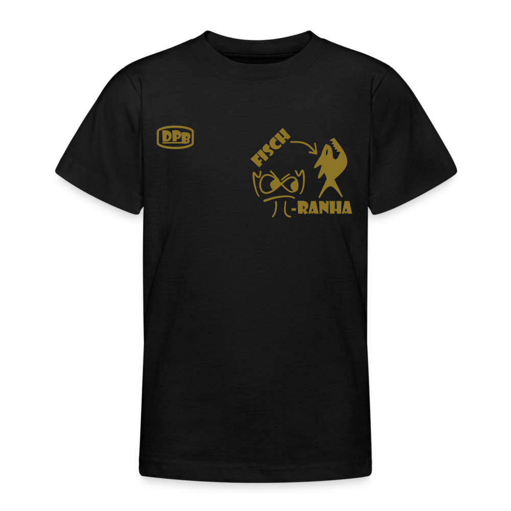 Fisch Bio-Shirt - Die PiPi Bros - Spezial - Schwarz