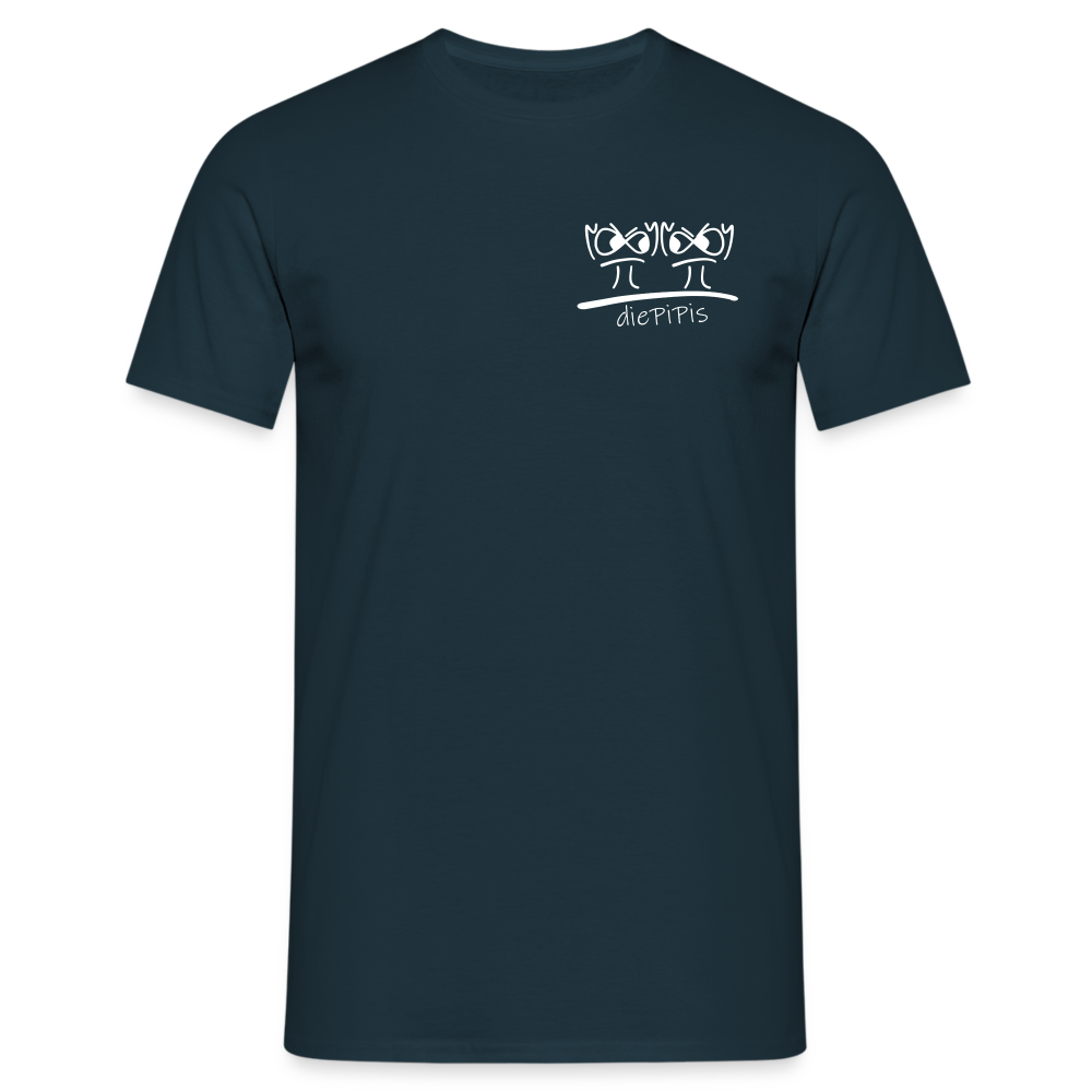 Classic T-Shirt - die PiPi Bros - Navy
