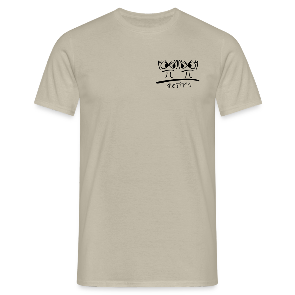 Classic T-Shirt - die PiPi Bros - Sandbeige