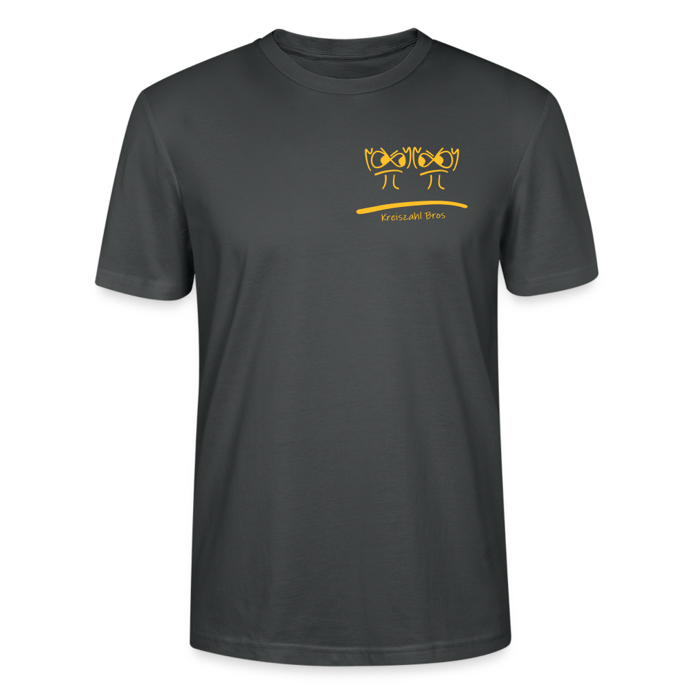Premium Bio T-Shirt - Kreiszahl Bros - Anthrazit