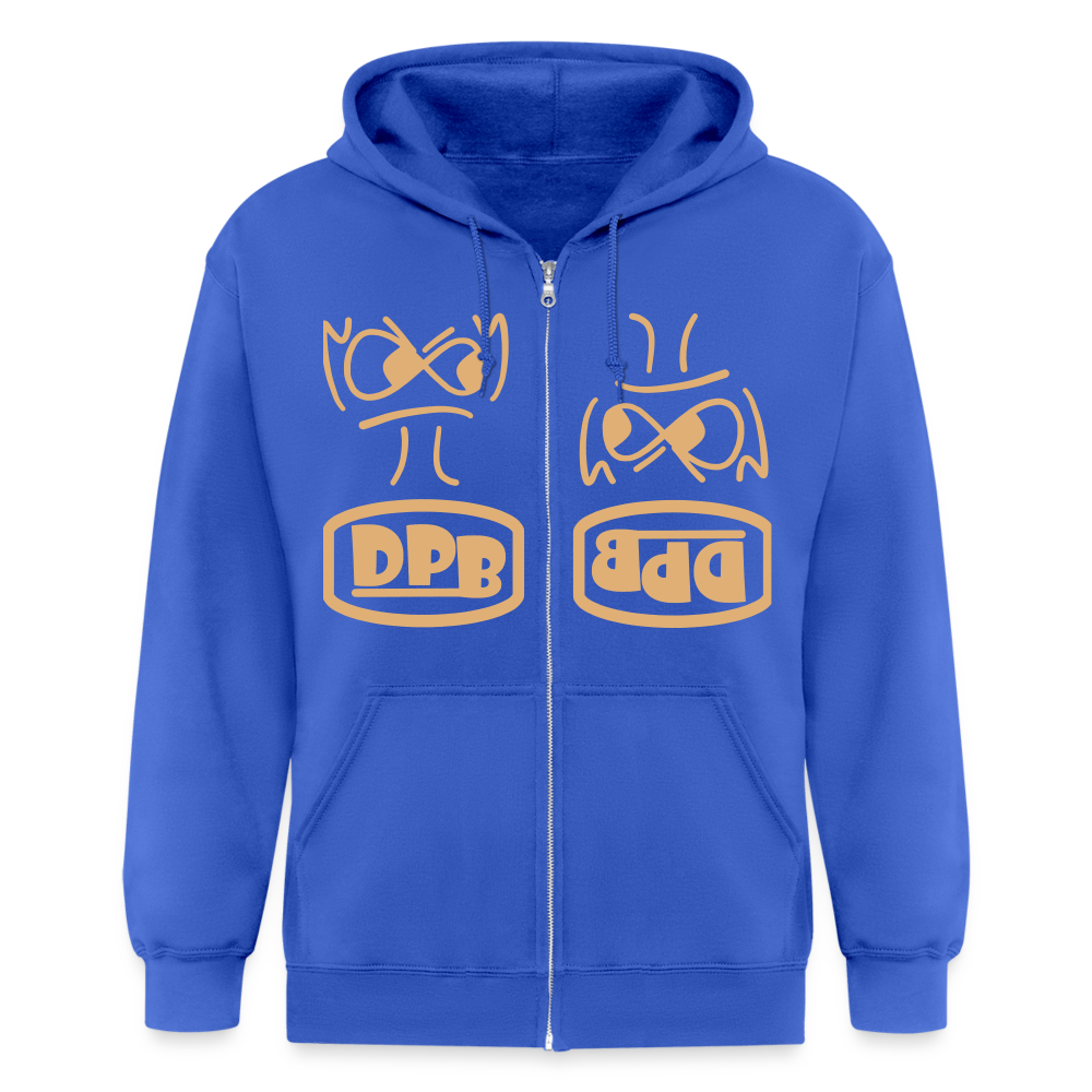 Premium Kapuzenjacke - die PiPi Bros - Königsblau