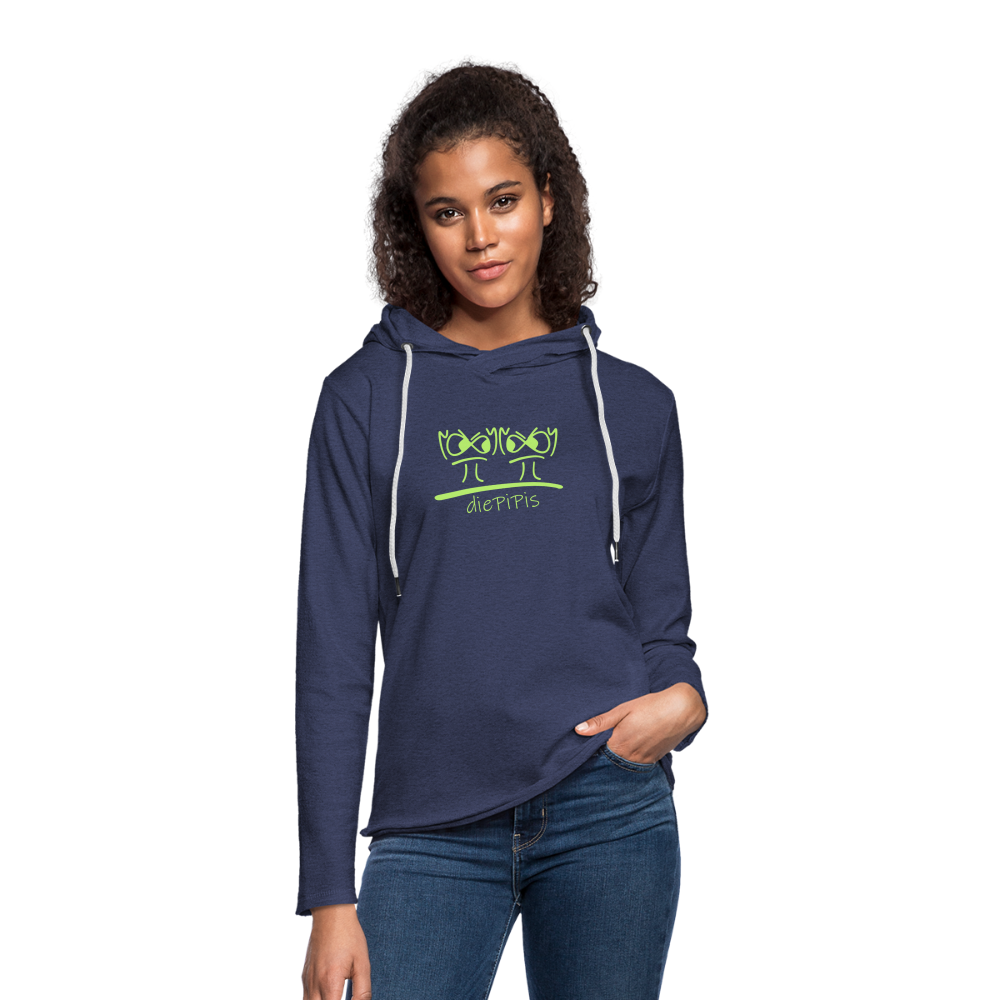 Classic Kapuzensweatshirt - die PiPi Bros BIG - Unisex - Navy meliert