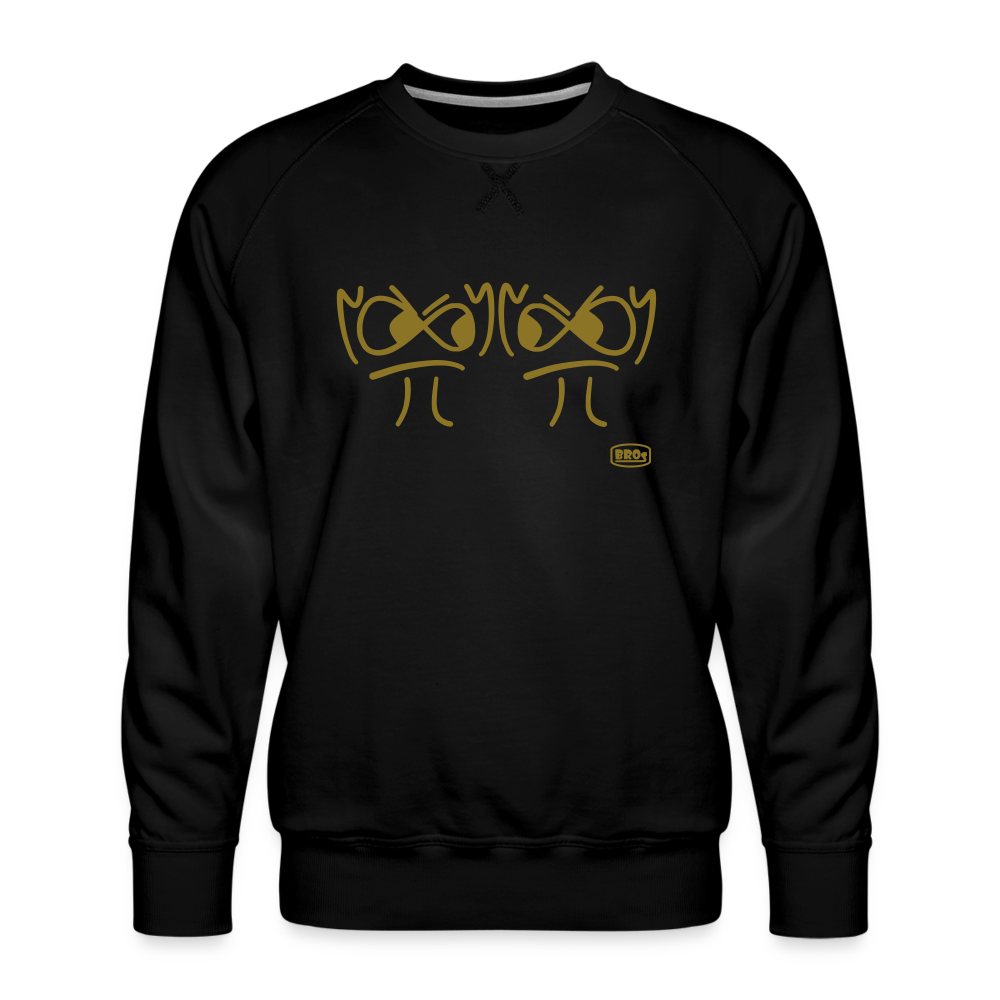 Premium Pullover - die PiPi Bros - Männer - Schwarz