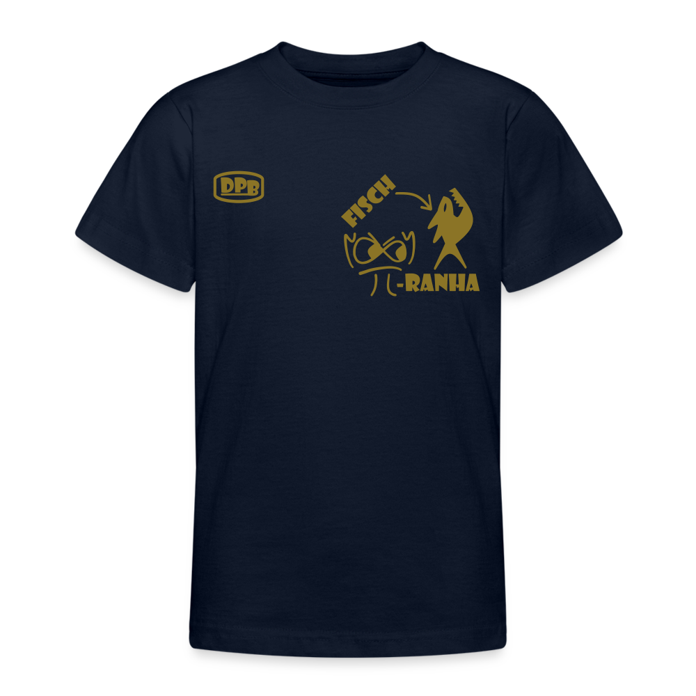 Fisch Bio-Shirt - Die PiPi Bros - Spezial - Navy