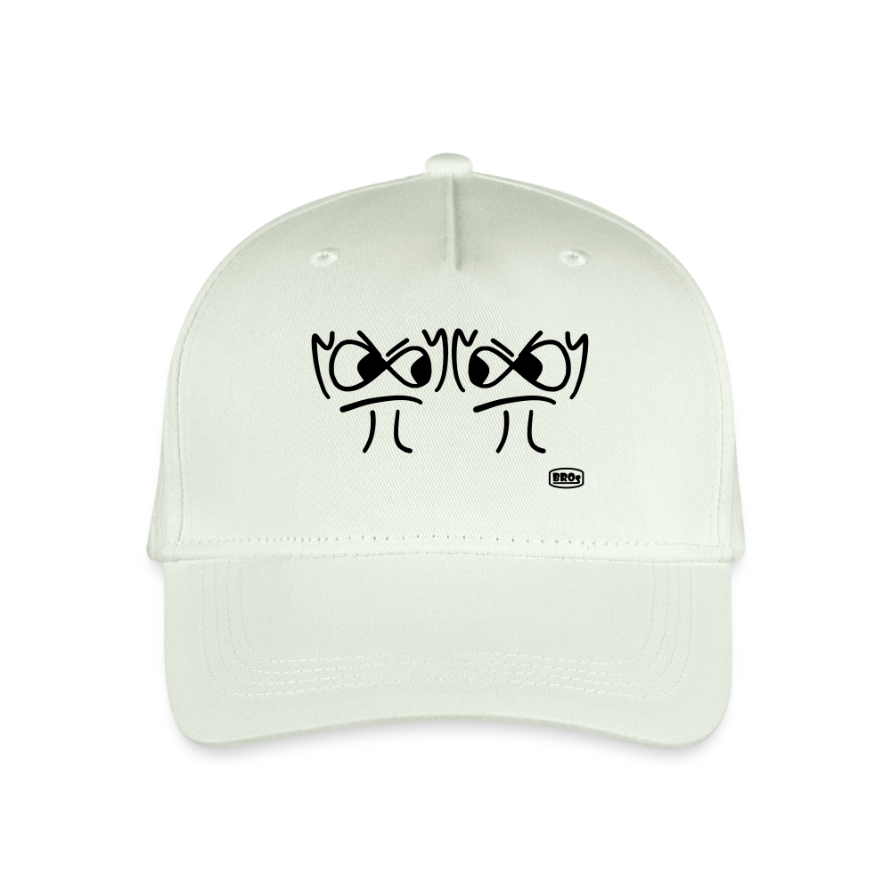 Bio Basecap - die PiPi Bros - Kids - Helles Mintgrün