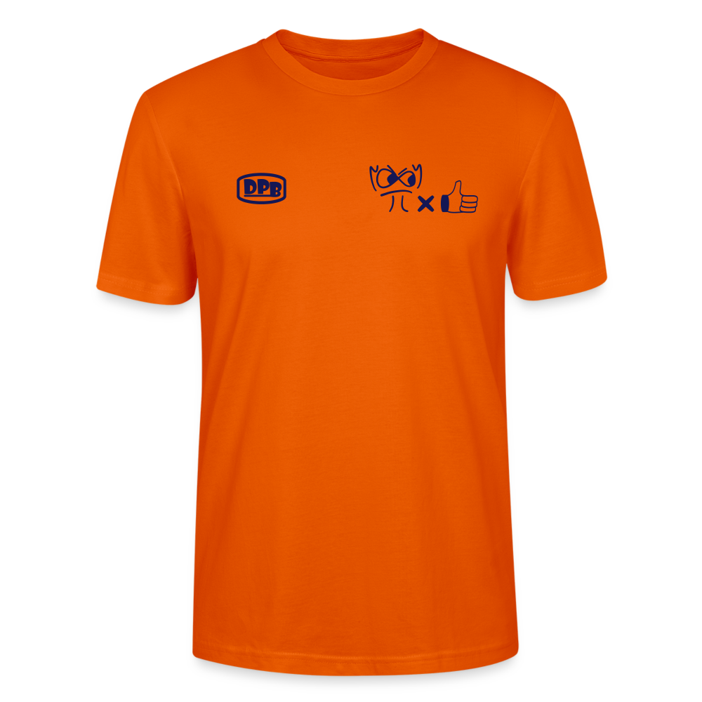 Pi mal Daumen Shirt - Die PiPi Bros - Tieforange