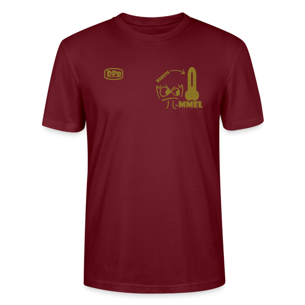 Premium Bio T-Shirt - Die PiPi Bros - Rakete Spezial - Burgunderrot