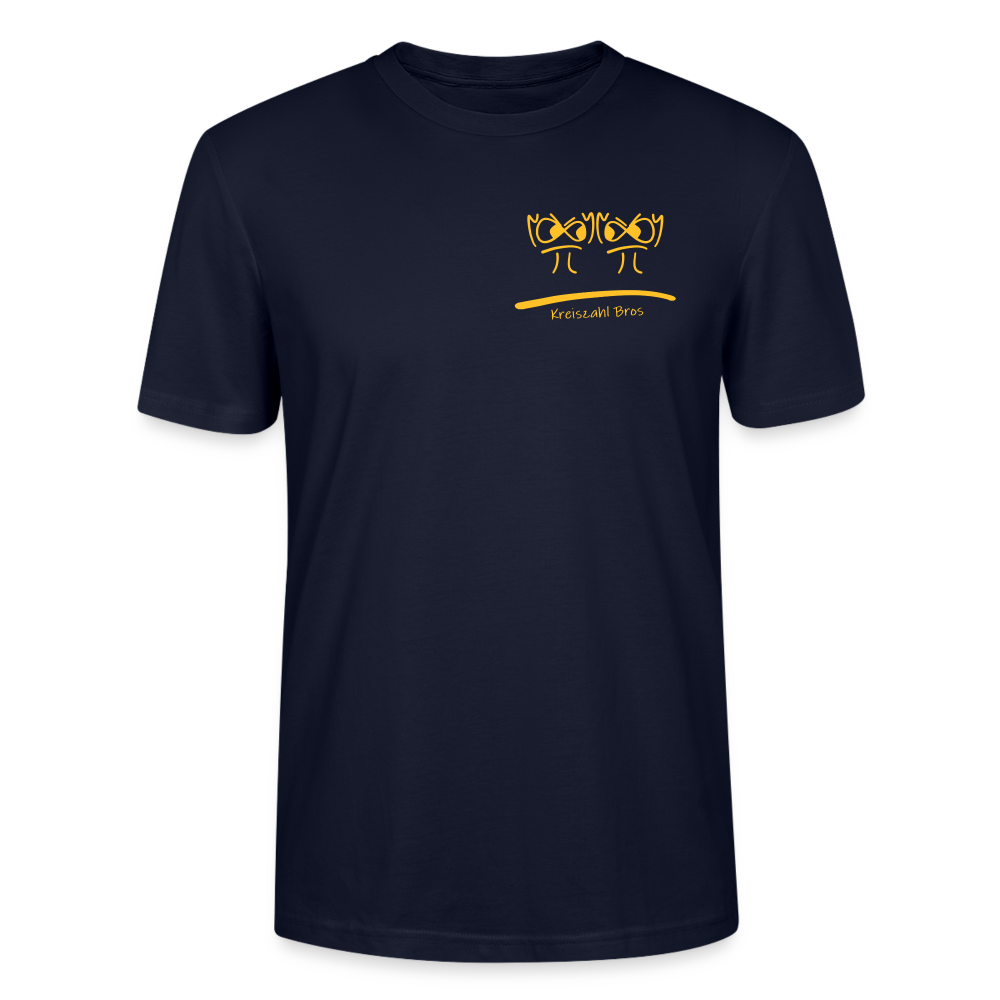 Premium Bio T-Shirt - Kreiszahl Bros - Navy