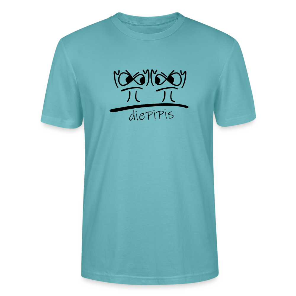 Premium Bio T-Shirt - die PiPi Bros BIG - Pastelltürkis