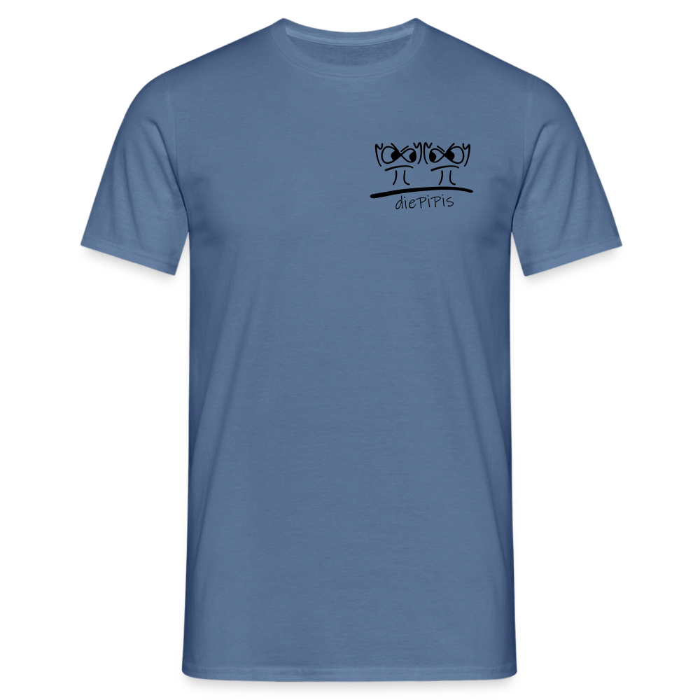 Classic T-Shirt - die PiPi Bros - Taubenblau