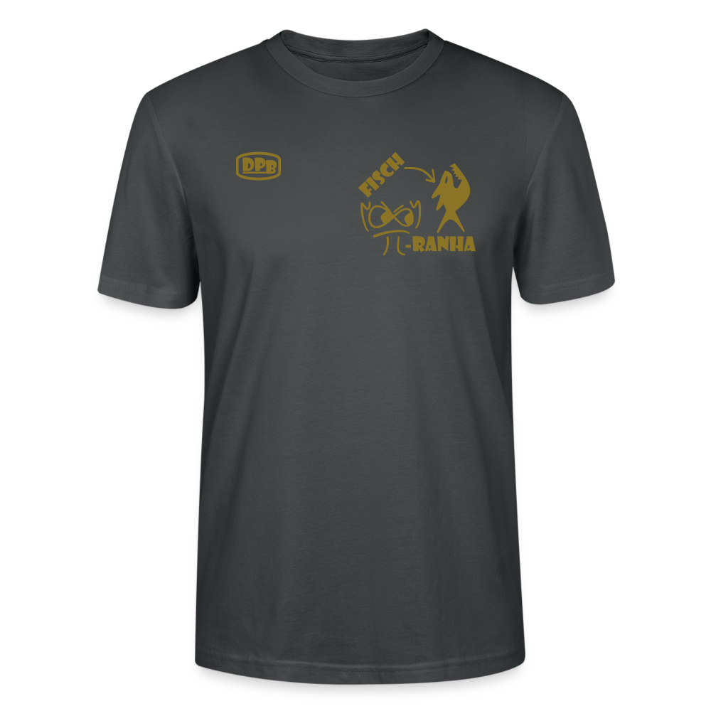 Fisch Bio-Shirt - Die PiPi Bros - Spezial - Anthrazit