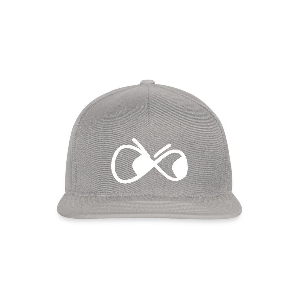 Snapback Cap - die PiPi Bros - Graphit/Graphit