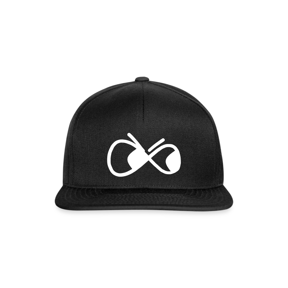 Snapback Cap - die PiPi Bros - Schwarz/Schwarz