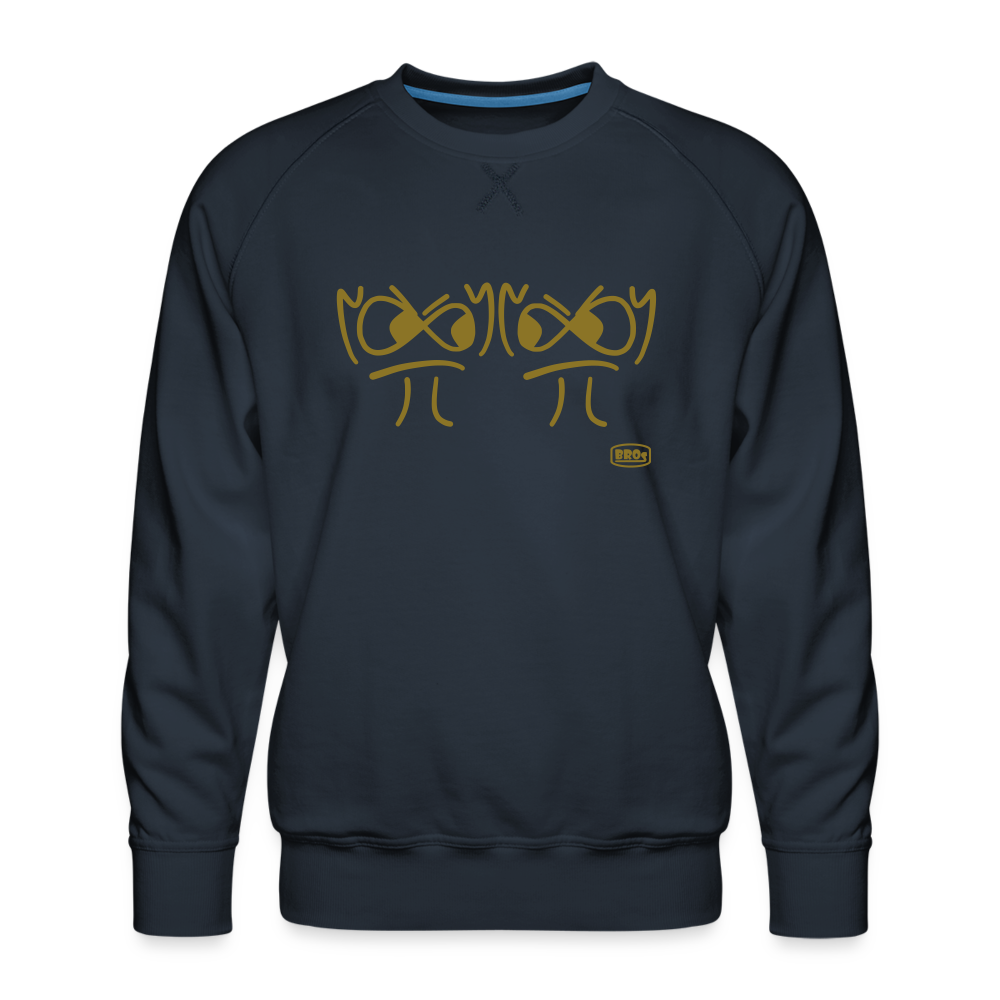 Premium Pullover - die PiPi Bros - Männer - Navy