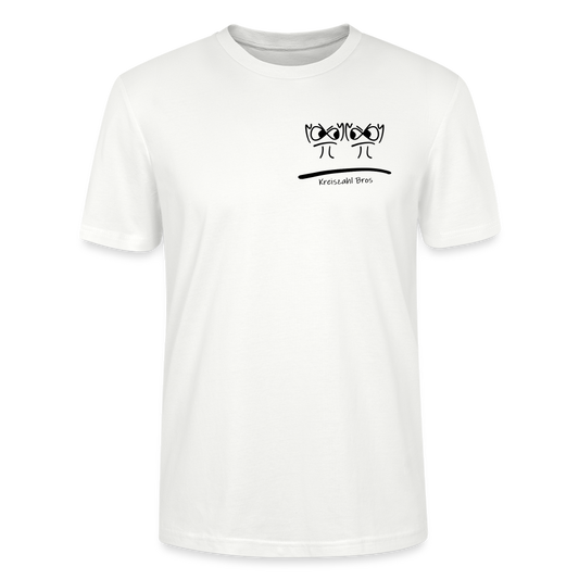 Premium Bio T-Shirt - Kreiszahl Bros - Weiß