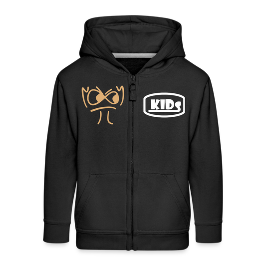 Premium Kapuzenjacke - Bro Kids - Kids & Teens - Schwarz