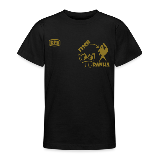 Fisch Bio-Shirt - Die PiPi Bros - Spezial - Schwarz