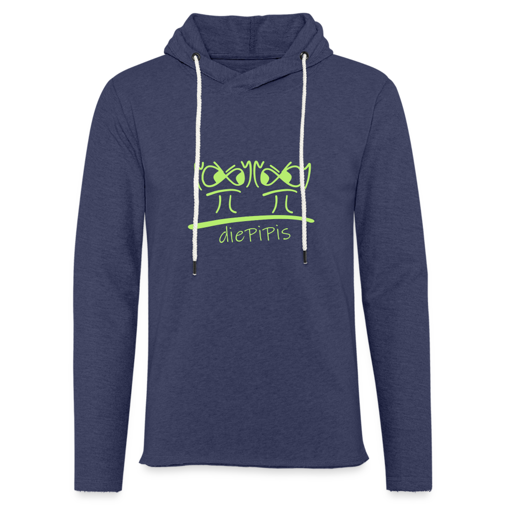 Classic Kapuzensweatshirt - die PiPi Bros BIG - Unisex - Navy meliert