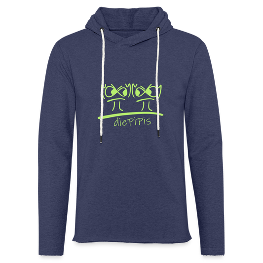 Classic Kapuzensweatshirt - die PiPi Bros BIG - Unisex - Navy meliert