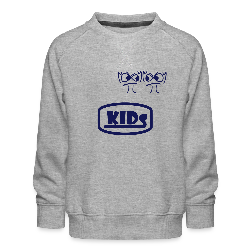Premium Pullover - die PiPi Bros - Grau meliert