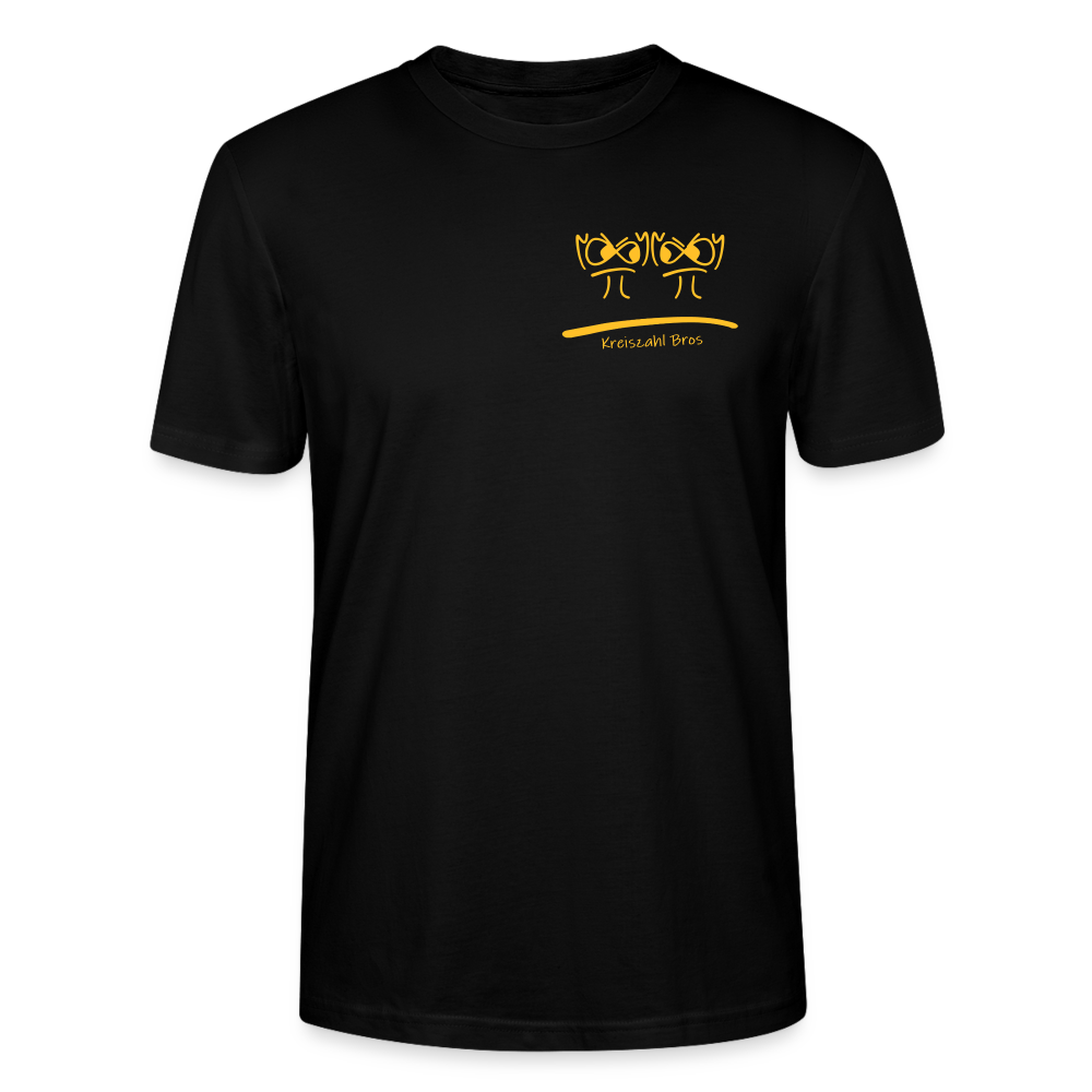 Premium Bio T-Shirt - Kreiszahl Bros - Schwarz