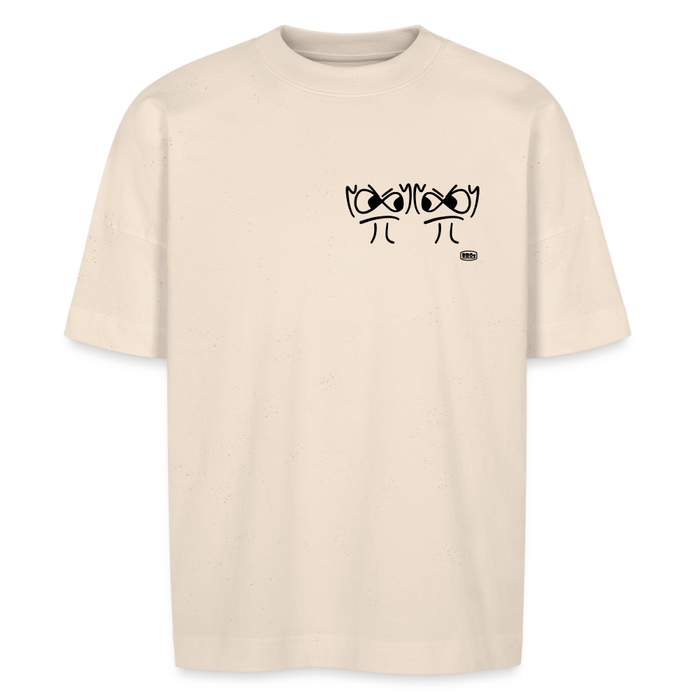 Premium Bio Longshirt - die PiPi Bros - Naturweiß