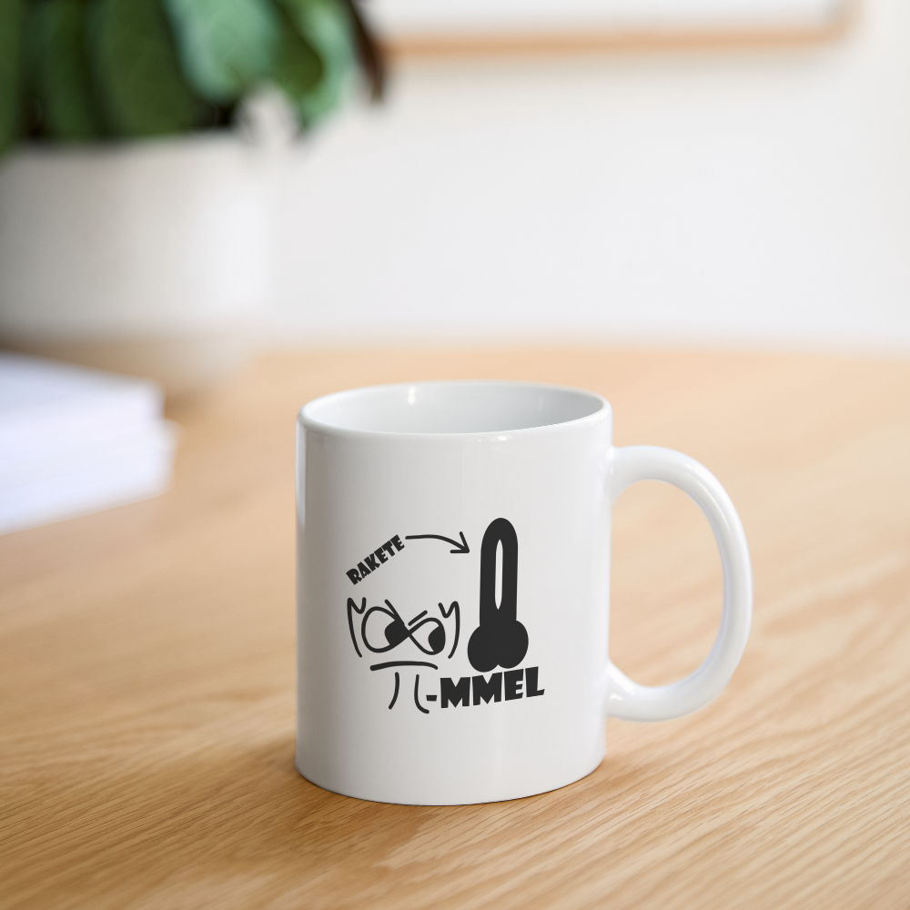 Rakete Tasse - Die PiPi Bros - Weiß