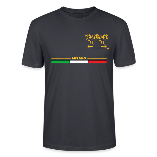Milano T-Shirt - die PiPi Bros - Dunkles Graublau