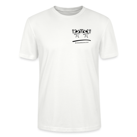Premium Bio T-Shirt - Dreikommaeinsvier - Weiß