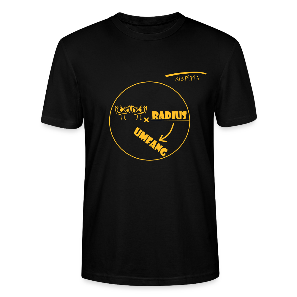 Pi Radius Shirt - Die PiPi Bros - Schwarz