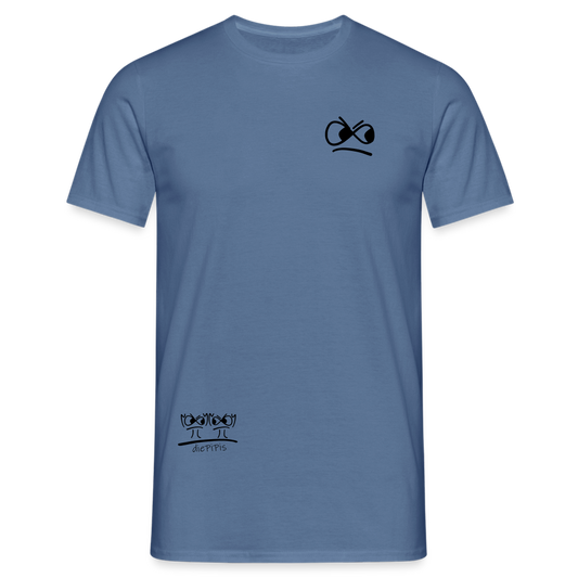 Classic T-Shirt - Eyes of Bro - Taubenblau 