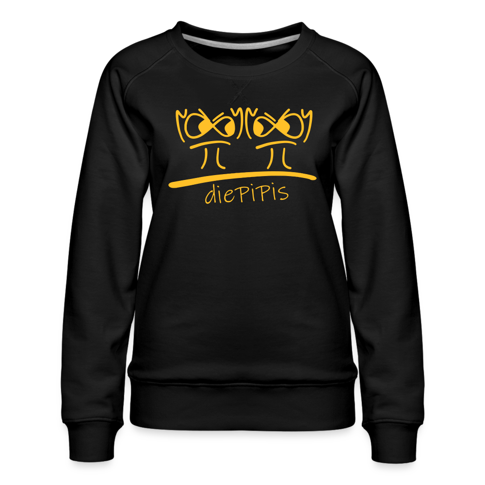 Premium Pullover - die PiPi Bros - Frauen - Schwarz