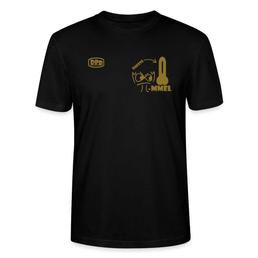 Premium Bio T-Shirt - Die PiPi Bros - Rakete Spezial - Schwarz