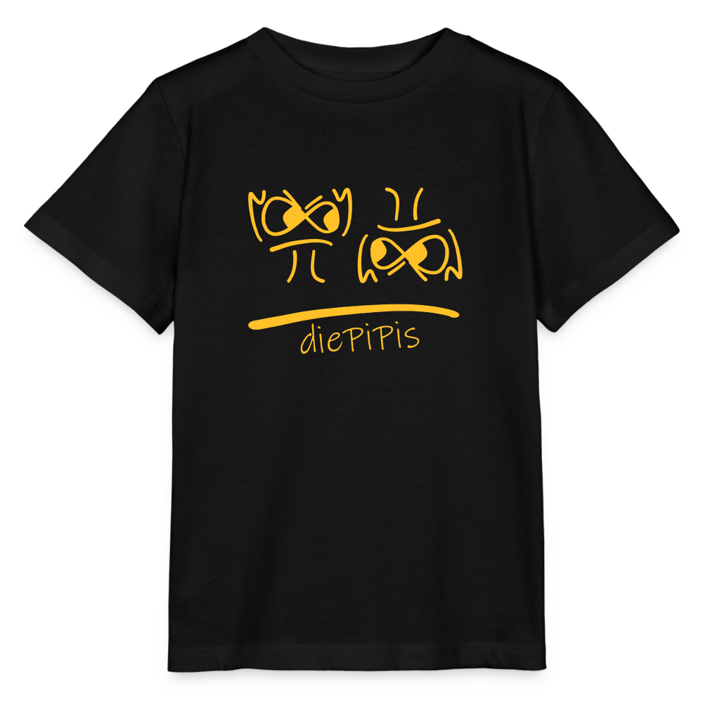Bio T-Shirt - die PiPi Bros - Schwarz