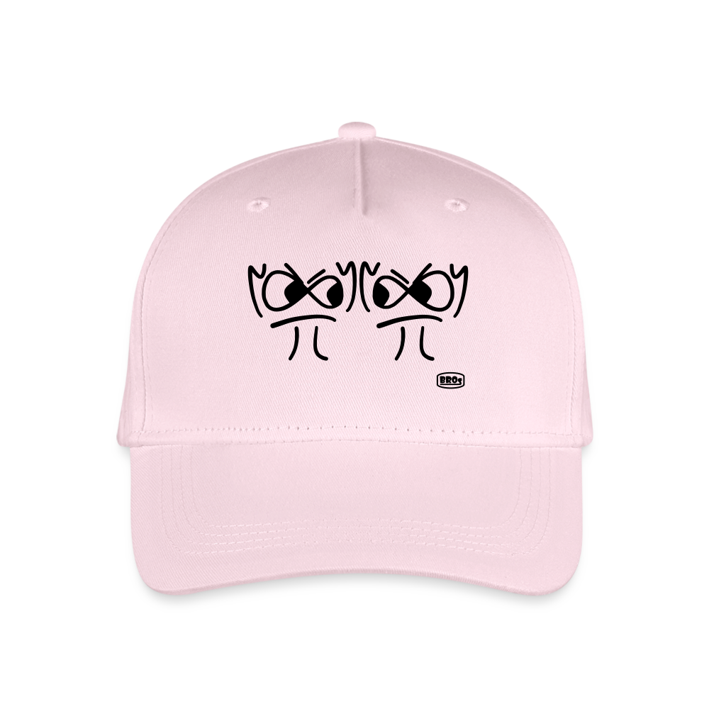 Bio Basecap - die PiPi Bros - Kids - Hellrosa