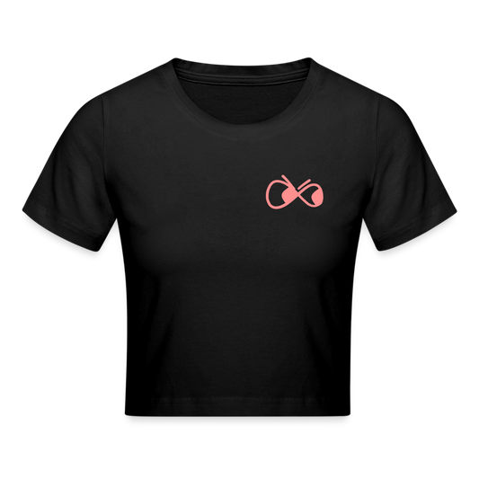 Cropped T-Shirt - die PiPi Bros - Frauen - Schwarz