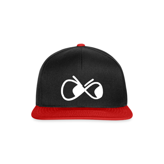 Snapback Cap - die PiPi Bros - Schwarz/Rot