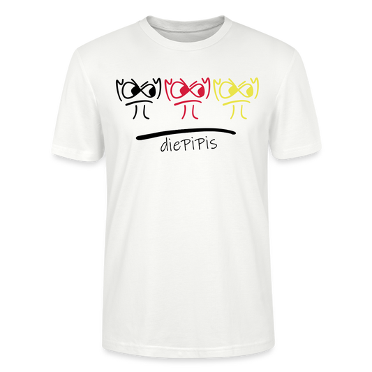 Premium T-Shirt - die PiPi Bros - Deutschland Edition - Weiß